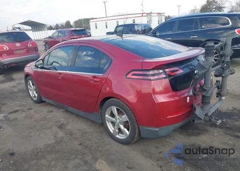 2012 Chevrolet Volt из США, поврежденный, VIN 1G1RA6E43CU105690